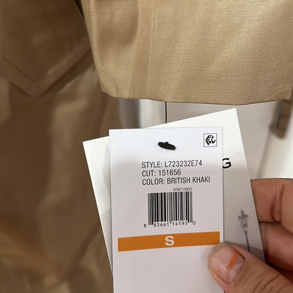 London Fog Collection trench coat size S - Picture 4 of 15